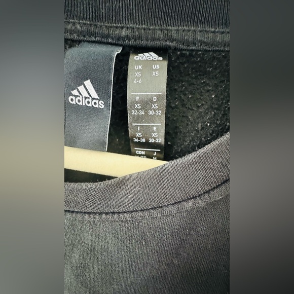 Adidas Women's Black Crew Neck Sweater - Picture 8 of 8